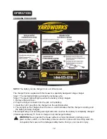 Preview for 12 page of Yardworks 060-1753-8 Owner'S Manual