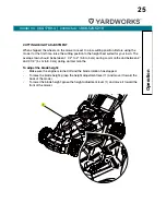 Preview for 25 page of Yardworks 060-1789-4 Operator'S Manual