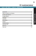 Preview for 3 page of Yardworks 060-1980-6 Instruction Manual