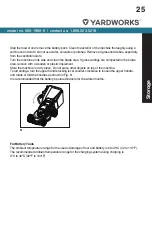 Preview for 25 page of Yardworks 060-1980-6 Instruction Manual