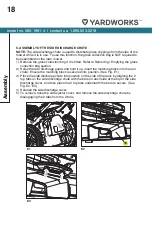 Предварительный просмотр 18 страницы Yardworks 060-1981-4 Instruction Manual