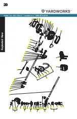 Предварительный просмотр 20 страницы Yardworks 060-1984-8 Instruction Manual