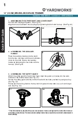 Предварительный просмотр 25 страницы Yardworks 060-1984-8 Instruction Manual