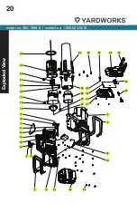 Предварительный просмотр 20 страницы Yardworks 060-1985-6 Instruction Manual