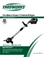 Preview for 1 page of Yardworks 060-2273-4 Instruction Manual