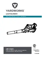 Предварительный просмотр 1 страницы Yardworks 060-2374-4 Instruction Manual