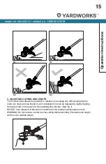 Предварительный просмотр 15 страницы Yardworks 060-3097-8 Instruction Manual