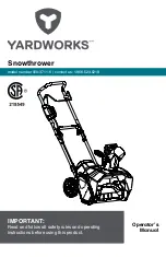 Yardworks 060-3711-6 Operator'S Manual preview