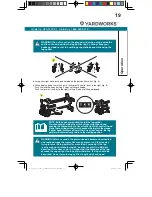 Предварительный просмотр 19 страницы Yardworks 060-3772-0 Instruction Manual