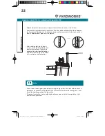 Предварительный просмотр 22 страницы Yardworks 060-3772-0 Instruction Manual