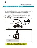 Предварительный просмотр 18 страницы Yardworks 060-3808-8 Operator'S Manual