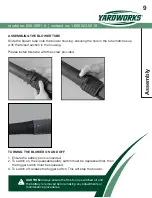 Preview for 9 page of Yardworks 060-3891-6 Instruction Manual