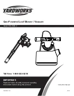 Preview for 1 page of Yardworks 060-3893-2 Instruction Manual