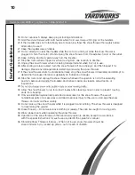 Preview for 10 page of Yardworks 060-3999-2 Instruction Manual