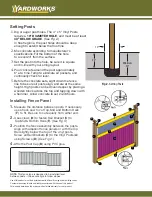 Preview for 2 page of Yardworks 1728615 Installation Instructions