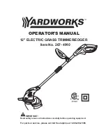 Yardworks 267- 4910 Operator'S Manual preview