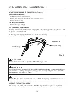 Предварительный просмотр 18 страницы Yardworks 270-1241 Operator'S Manual