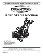 Preview for 1 page of Yardworks 31BH65KH515 Operator'S Manual