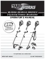 Yardworks 60-2310-6 Operator'S Manual preview