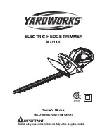 Yardworks 60-3014-6 Owner'S Manual preview