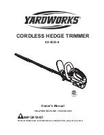 Yardworks 60-3023-4 Owner'S Manual preview