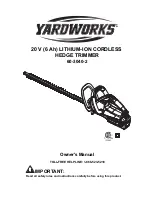 Yardworks 60-3040-2 Owner'S Manual preview