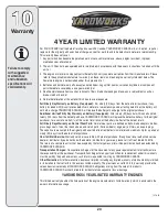 Preview for 20 page of Yardworks 769-04164 Operator'S Manual