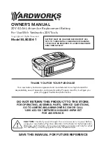 Yardworks BL80204-1 Owner'S Manual preview