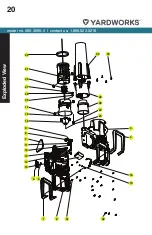 Предварительный просмотр 20 страницы Yardworks CBV48BCU.9 Instruction Manual