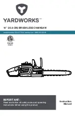 Yardworks CCS48BCU Instruction Manual preview