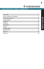 Preview for 3 page of Yardworks CCS48BCU Instruction Manual