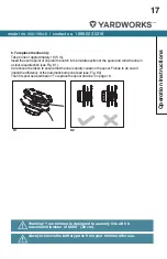 Предварительный просмотр 17 страницы Yardworks CGT48BCU Instruction Manual