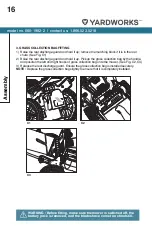 Предварительный просмотр 16 страницы Yardworks CLM48BCU1 Instruction Manual