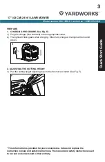 Предварительный просмотр 35 страницы Yardworks CLM48CU Instruction Manual