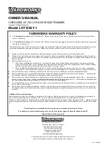 Preview for 10 page of Yardworks LHT12021-1 Owner'S Manual