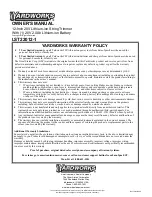 Preview for 10 page of Yardworks LST22012-1 Owner'S Manual