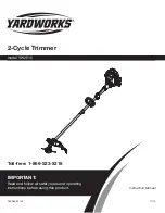 Yardworks YW2510 Instruction Manual preview