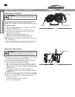 Предварительный просмотр 16 страницы Yardworks YW2510 Instruction Manual