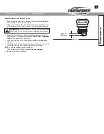 Предварительный просмотр 17 страницы Yardworks YW2510 Instruction Manual