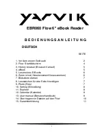 Preview for 23 page of Yarvik EBR060 Flow User Manual