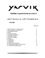 Preview for 80 page of Yarvik EBR060 Flow User Manual