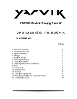 Preview for 146 page of Yarvik EBR060 Flow User Manual