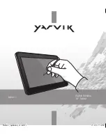 Preview for 1 page of Yarvik GoTab Slimline TAB411 Manual