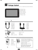 Preview for 4 page of Yarvik GoTab Xerios TAB460 Start Manual