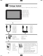 Предварительный просмотр 4 страницы Yarvik GoTab Xerios TAB460 Start Manual