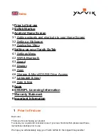 Yarvik GoTab User Manual preview