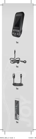 Предварительный просмотр 3 страницы Yarvik PMP200V2 Manual