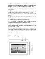 Preview for 5 page of Yarvik TAB210 User Manual