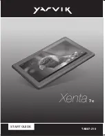 Yarvik Xenta 7c TAB07-210 Start Manual preview