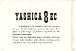 Preview for 3 page of Yashica 8 EC Instruction Booklet